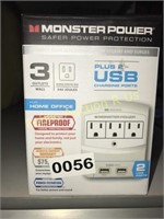 MONSTERPOWER WALL OUTLET