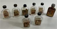 Assorted Antique Whiskey Bottles - Empty