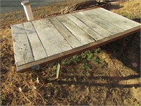 Antique Railroad Depot Luggage Coffee Table
