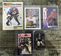 Group of Patrick Roy cards
