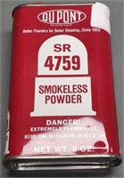 Half Can SR4759 Reloading Powder
