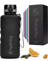 Hydracy 64 oz Motivational Water Bottle with Time