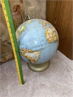 Ran McNally political globe 12 inch diameter