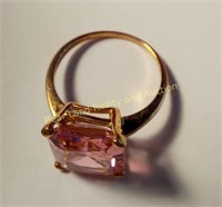 14k Pink Ice Ring Approx. Size 4