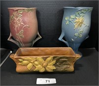 Beautiful Floral Roseville Pottery.