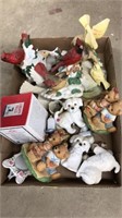 LOT OF ASST. FIGURINES AND DECOR