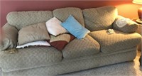 88” Lazyboy Couch And Pillows