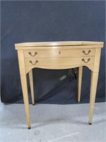 Mid Century Tapered Leg Singer Sewing Table
