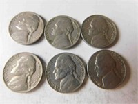 6 nickel lot ….se description