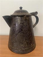 Enamelware coffee pot
