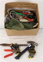 HAND TOOLS, GLOVES, SPRINKLER ETC