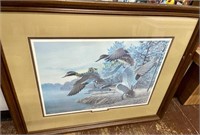 "BULLETS - GREENWING TEAL" BOB BOLIN ARTIST PROOF