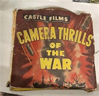 CASTLE FILMS CAMERA THRILLS OF THE WAR