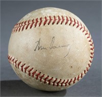 Signed John F. Kennedy Baseball.