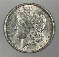 1897-O Morgan Silver $1 About Uncirculated AU