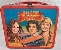 1980 DUKES OF HAZZARD METAL LUNCH BOX DOUBLE SIDED