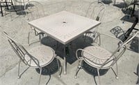 Unused Outdoor Patio Table (30"W x 30"D x