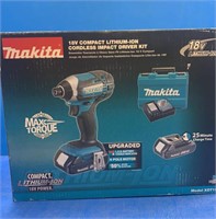 NEW Makita Cordless Impact 18V Valued at $169