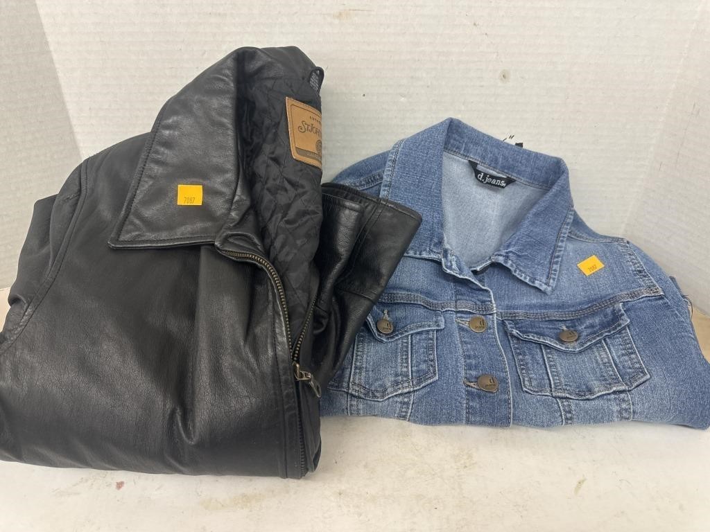 Group Lot of StJohn’sBay Leather Jacket Size