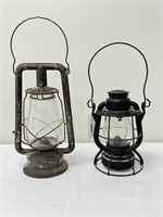 2 Dietz Antique Lanterns