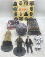 (JT) Star Wars Book of Masks, Metal Figures,