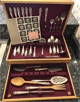 Mid Century Prestige Silver Plate Flatware Set