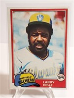 1981 Topps Larry Hisle