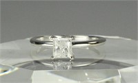 1 CT DIAMOND SOLITAIRE PRINCESS CUT