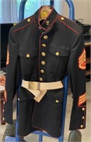 USMC DRESS BLUES TOP STAFF SGT