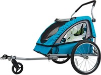 BELL 2- CHILD SMOOTH SAILER BICYCLE TRAILER