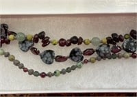 Faceted Stone Bracelet From Dillards