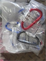 25 Assorted Snap Rings (Carabiners)