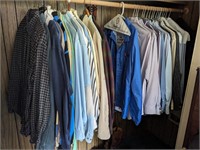 Men's Clothing Lot Medium-Large Dress Shirt,