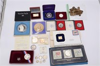 U.S. COINS, SILVER ROUNDS, ETC.: