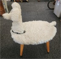 Vtg Dog Stool 25"×13"