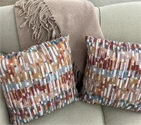 Pillow Set and Throw Blanket