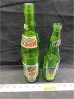 2 MT Dew Bottle - 1978