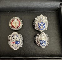 LOT OF 5 CHAMPIONSHIP RINGS