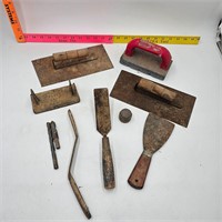 Vintage Cement Finishing Tools (2)