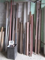Lg. Qty Metal Angle Iron, Flat Stock and Other
