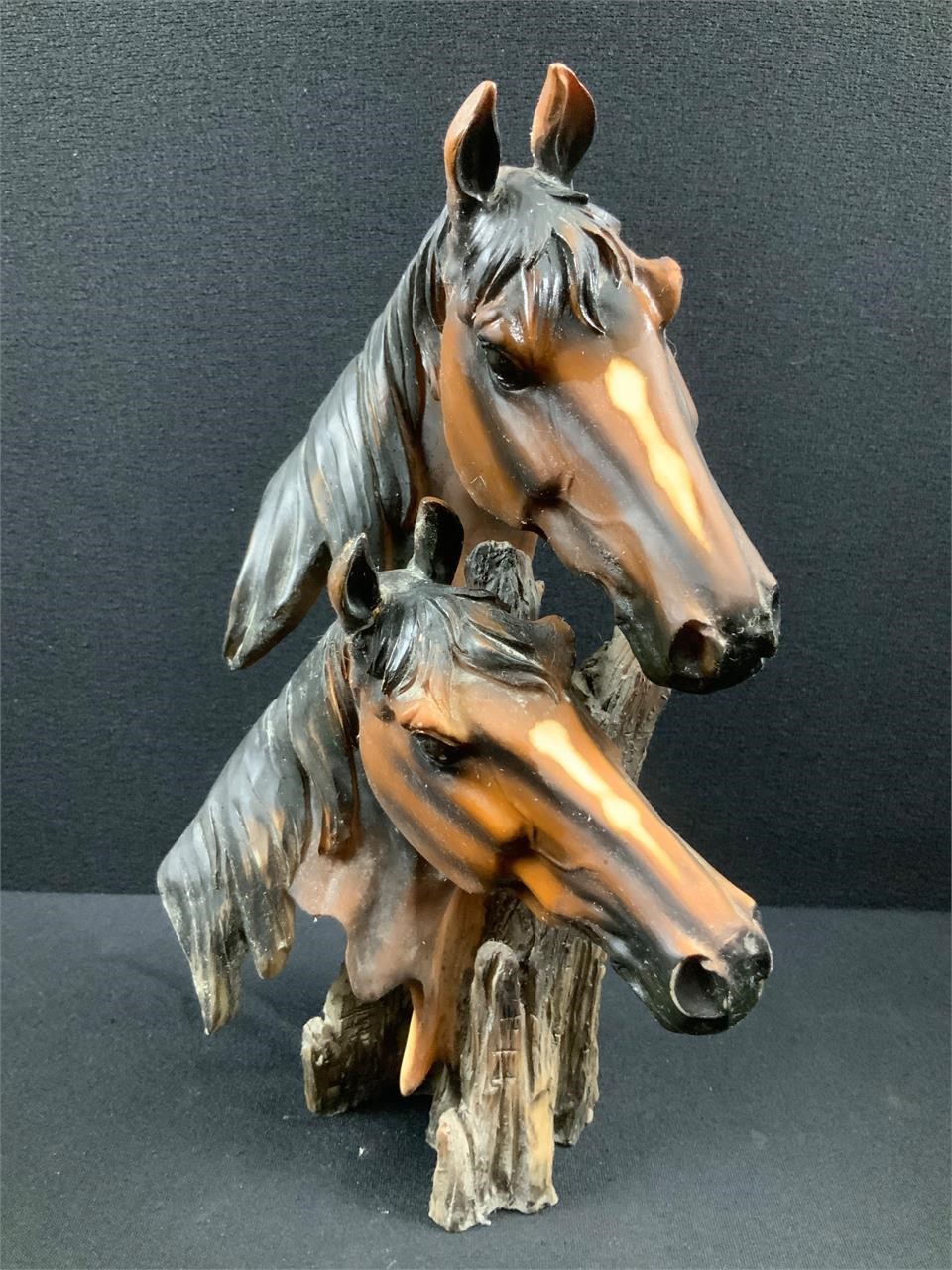 Horse Head Figurine Plastic