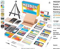 MEEDEN Art Painting Kit with Easels: 151pcs Art