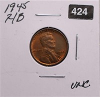 1945 U.S. Lincoln Cent