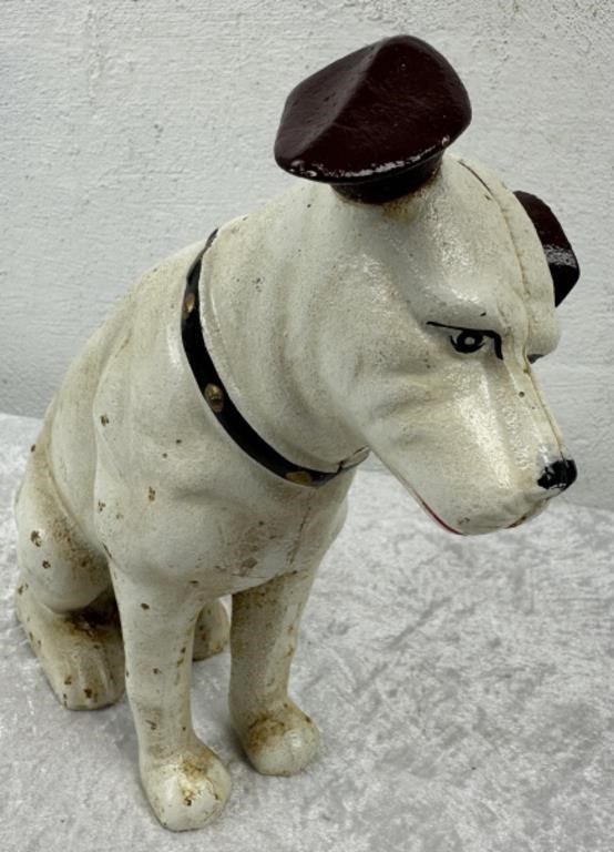 Large Cast Kipper Dog Money Bank