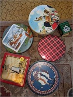 Christmas Tins Lot (Main Room)