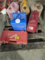 GAS CANS, EMPTY CASE