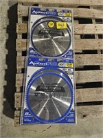 (2) AVANTI PRO FINE FINISH SAW BLADES