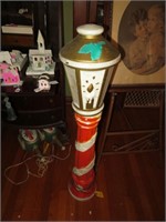 Vintage Illuminated Candle Lawn Ornament