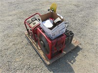 Pallet of Miscellaneous Fire Equipment