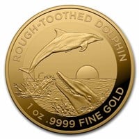 2023 1oz Gold $100 Rough-toothed Dolphin W/ Box
